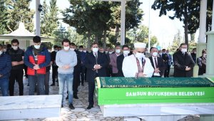 Koronadan ölen daire başkanı toprağa verildi