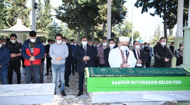 Koronadan ölen daire başkanı toprağa verildi