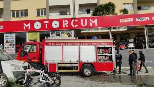 Kuşadası'ndaki ev yangını korkuttu