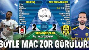 Lider Beşiktaş'a Ankaragücü çelmesi
