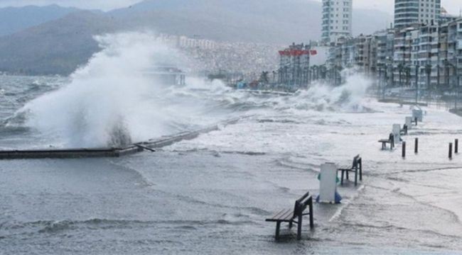Meteorolojiden İzmir için kuvvetli fırtına uyarısı