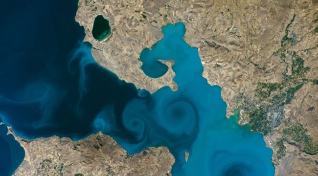 NASA yarışmasında 'Van Gölü' fotoğrafı finale kaldı