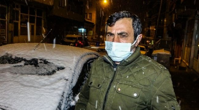 Nisan ayında kar sürprizi