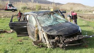 Olur Kaymakamı ve Belediye Başkanı ile 2 kişi yaralandı