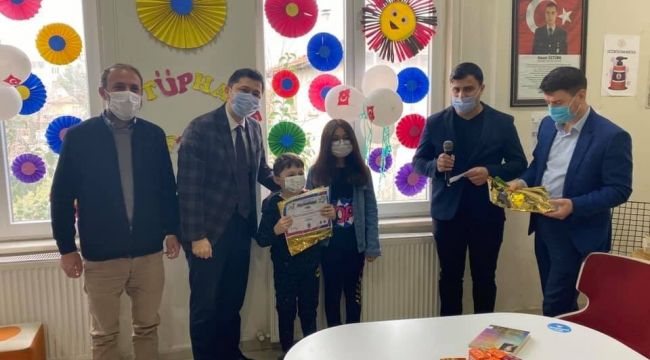 Pandemide kitap okudular, ödülleri kaptılar