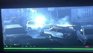 Polisten kaçan şüpheli, seyir halindeki araca çarptı