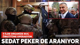 Sedat Peker için arama kararı