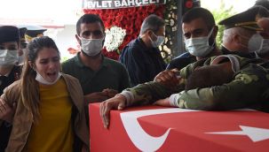 Şehit Teğmen Mehmet Kıvık, son yolculuğuna uğurlandı