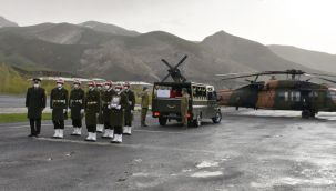 Şehit Teğmen törenle İzmir'e uğurlandı