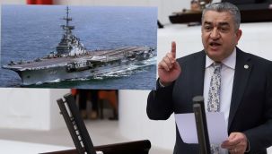 Serter'den, kanser yüklü gemi tepkisi