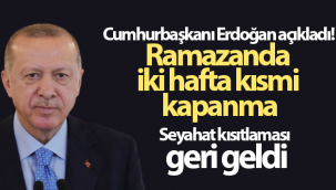 Seyahat yasağı geri geldi, sokağa çıkma yasağı 19.00'da başlayacak