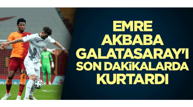 Süper Lig: Galatasaray: 1 - Konyaspor: 0