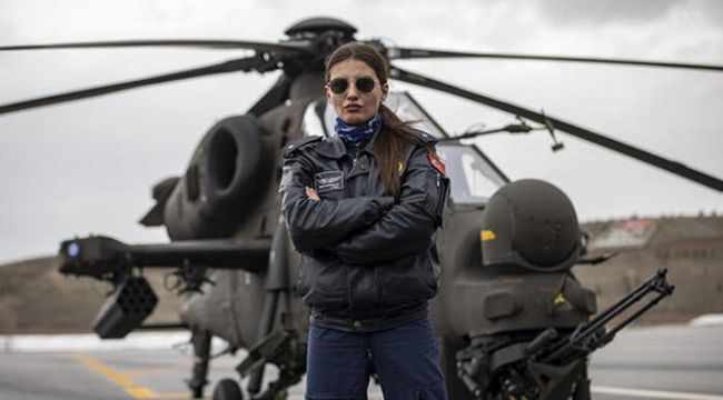 Türkiye'nin ilk kadın taarruz helikopter pilotu