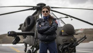 Türkiye'nin ilk kadın taarruz helikopter pilotu