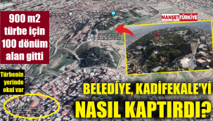 109 dönümlük Kadifekale, 900 metrekarelik türbe için belediyeden gitti