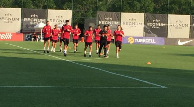 A Milli Takım, Gine maçının hazırlıklarına başladı