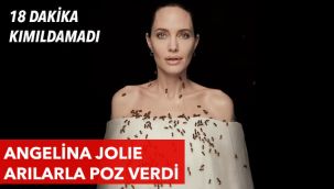 Angelina Jolie hiç kımıldayamadı