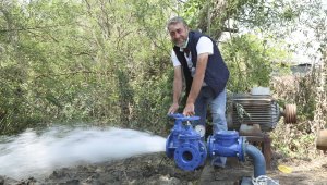 Aydın Büyükşehir kuraklıkla mücadele başlattı