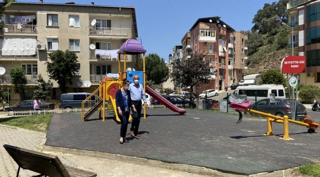 Balçova'nın parkları yenileniyor