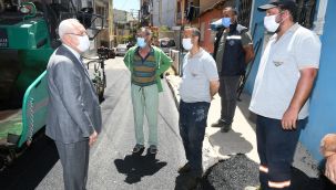 Başkan Selvitopu ekipleri tek tek ziyaret etti