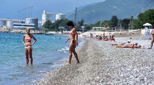 Bayramın son günü turistlerle doldu