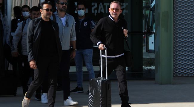 Beşiktaş, İzmir'e tam kadro geldi