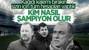 Beşiktaş mı, Galatasaray mı? Kim nasıl şampiyon olur