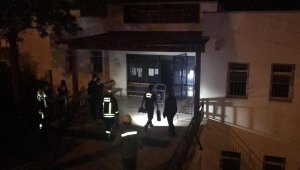 Bodrum Vergi Dairesi'nde korkutan yangın