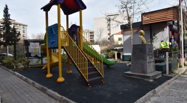 Bornova'da 100 park yenilendi