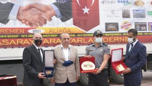 Bremen'den Aliağa'ya dost eli: 1 tır yardım malzemesi kente ulaştı