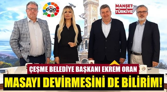 Çeşme Belediye Başkanı açıkladı: İki dönem için geldim, sonra bırakacağım