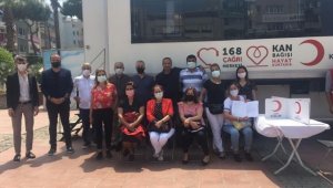 CHP Aliağa'dan kan bağışına destek