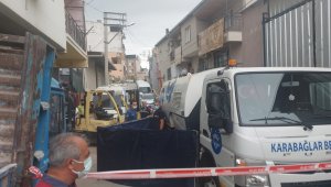 Çöp kamyonunun ezdiği yaşlı adam öldü