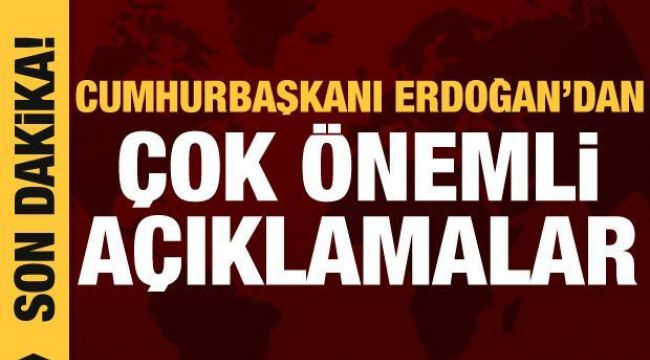 Cumhurbaşkanı Erdoğan gençlerin sorularını cevapladı