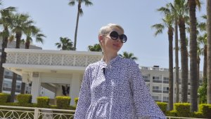 Denizin tadını Ukraynalı turistler çıkarıyor