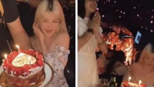 Doğum günü partisine polis baskını