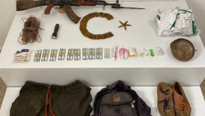 Eren-14 Operasyonu'nda silah ve mühimmatlar ele geçirildi