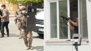 Etrafa rastgele ateş açtı