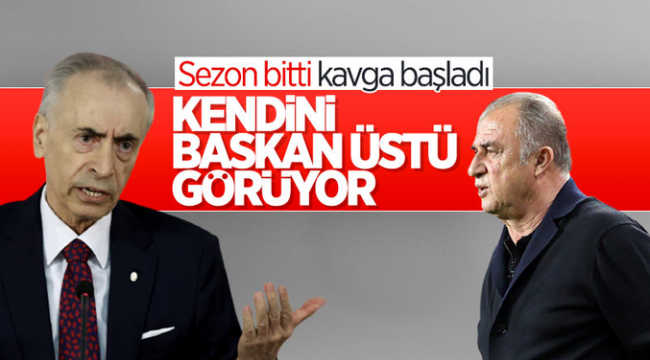 Fatih Terim kendini başkan üstü görüyor