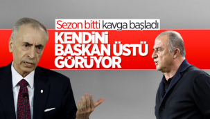 Fatih Terim kendini başkan üstü görüyor