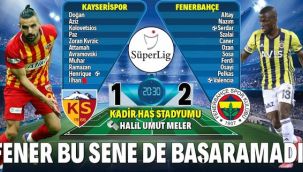 Fenerbahçe lig üçüncüsü