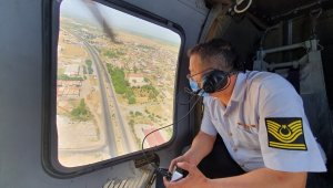 Helikopterden tek tek tespit edildiler