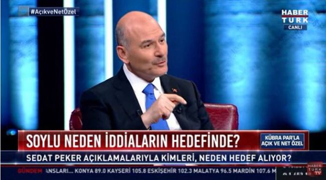 İçişleri Bakanı Soylu'dan Sedat Peker açıklamaları