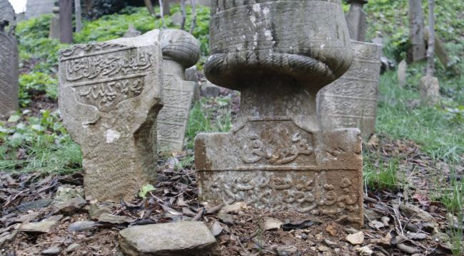 İstanbul'u fetheden askerlerin mezarları harap oldu