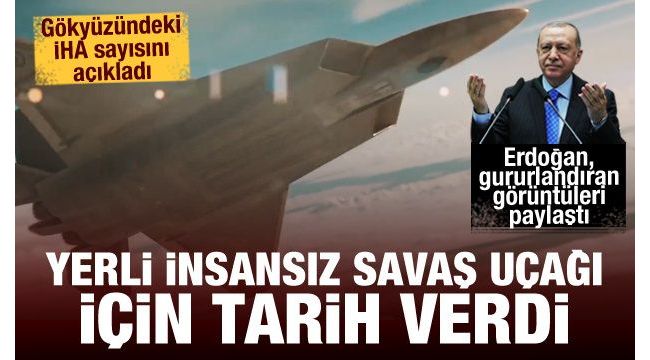 İşte insansız uçağımız