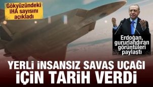 İşte insansız uçağımız