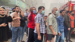 İtfaiyecilere bıçaklı tehdit