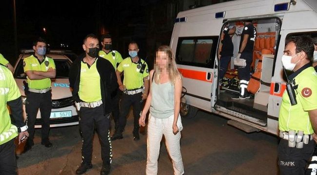 İzmir'de olay! Polisin üzerine aracını sürdü!