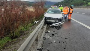 İzmir milletvekili kazada yaralandı