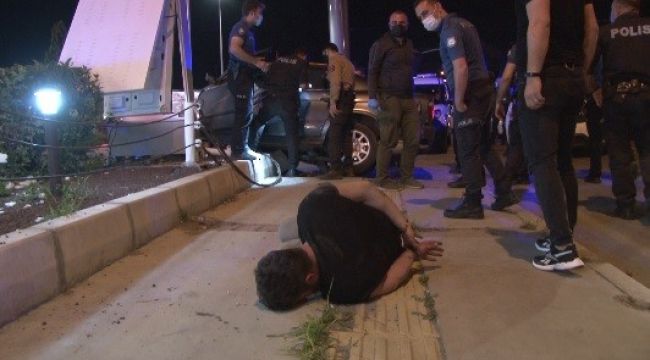 İzmir'de nefes kesen kovalamaca